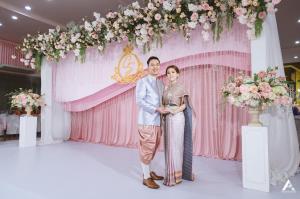 ชุดไทยเจ้าสาว ชุดไทยจักรพรรดิ์ เช่าที่แบมบี้ เวดดิ้ง ห้วยขวาง